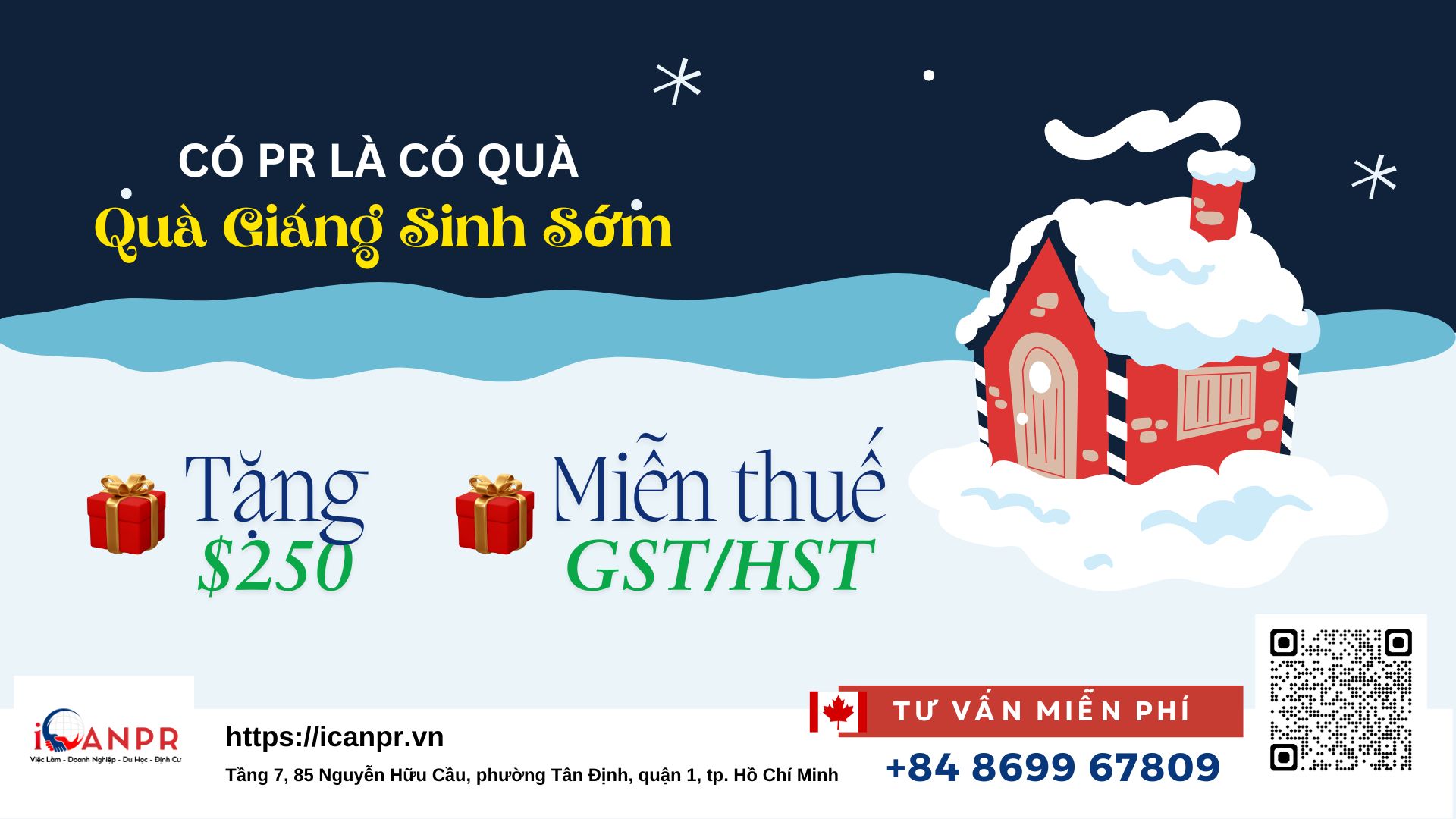 Quà tặng mùa đông từ chính phủ Canada 2024