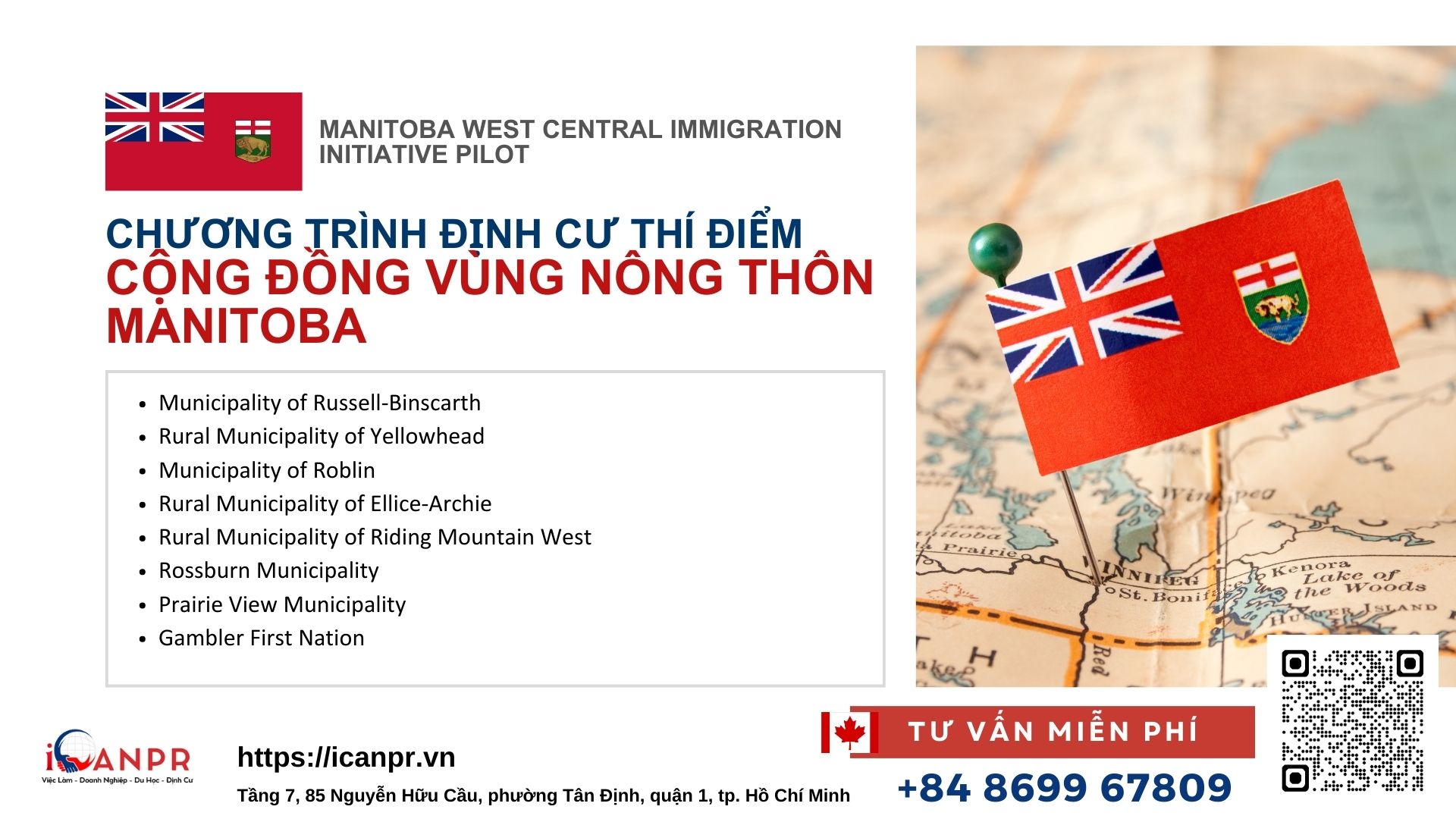 Chương trình định cư thí điểm Cộng Đồng Vùng Nông Thôn Manitoba, Canada
