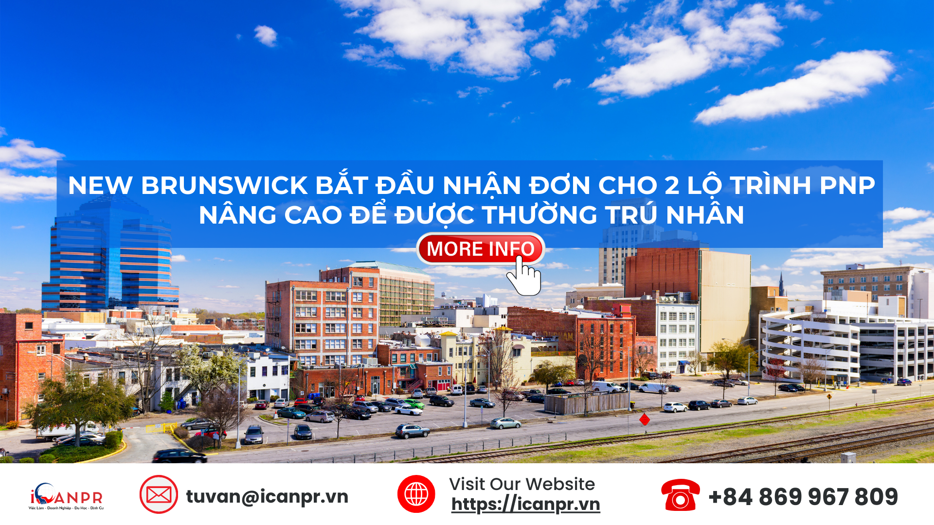 New Brunswick bắt đầu nhận đơn cho hai lộ trình PNP nâng cao để được thường trú nhân