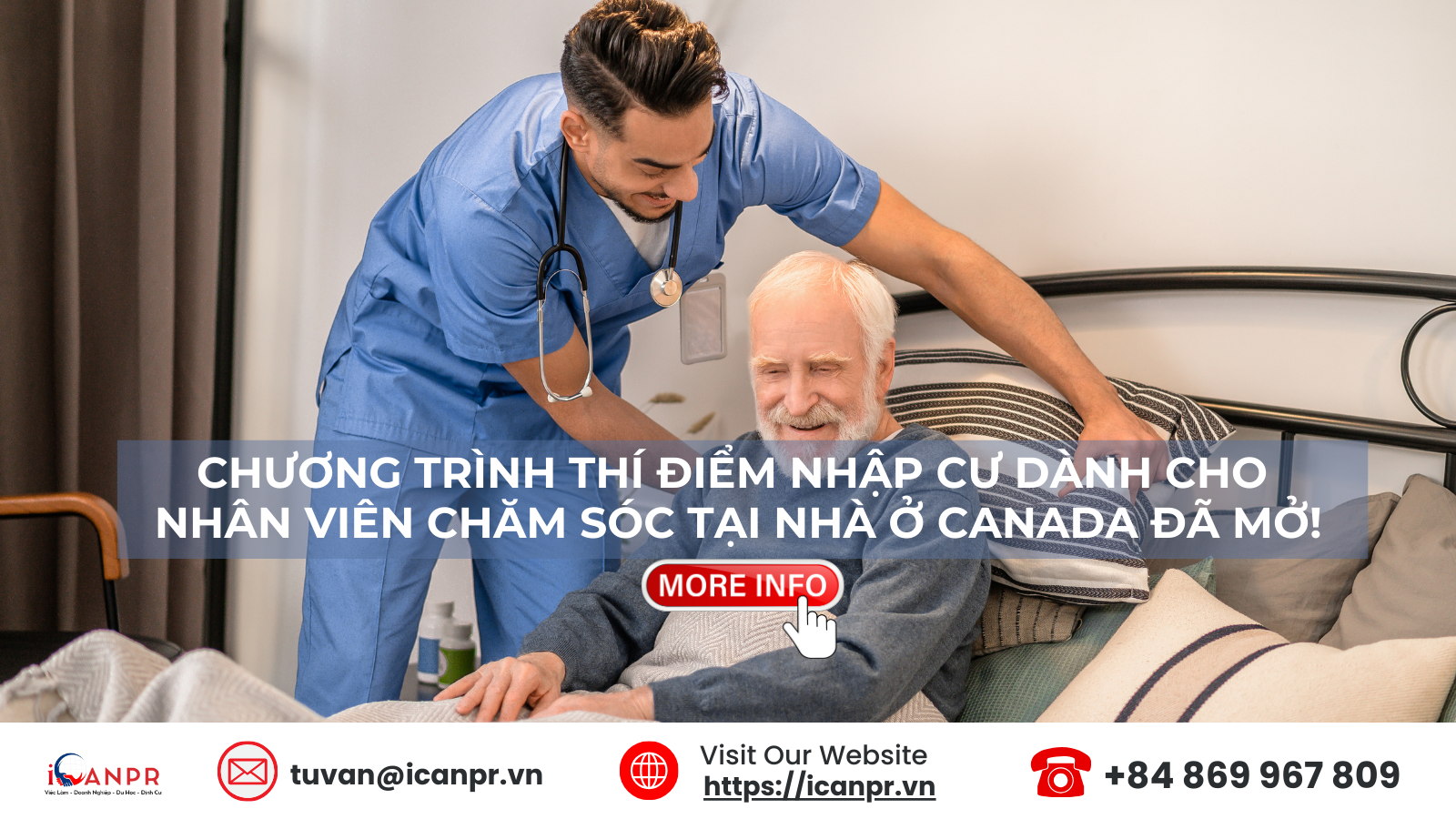 Chương trình thí điểm nhập cư dành cho Nhân viên chăm sóc tại nhà (HCWP) đã mở