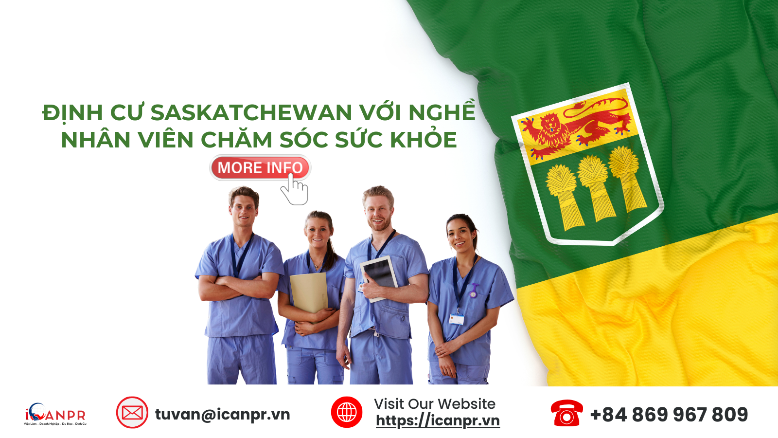 Định cư Saskatchewan với Nghề nghiệp Nhân viên chăm sóc sức khỏe