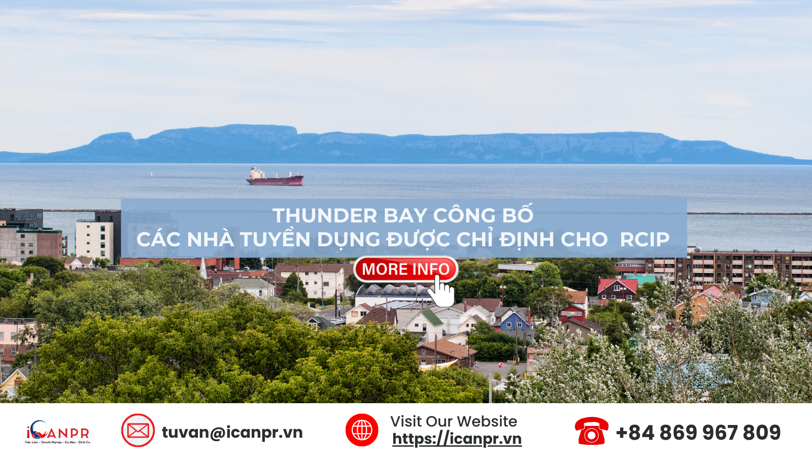 Thunder Bay công bố các nhà tuyển dụng được chỉ định cho RCIP