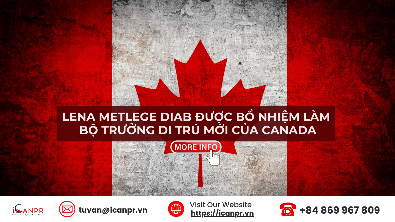 Lena Metlege Diab được bổ nhiệm làm Bộ trưởng Di trú mới của Canada