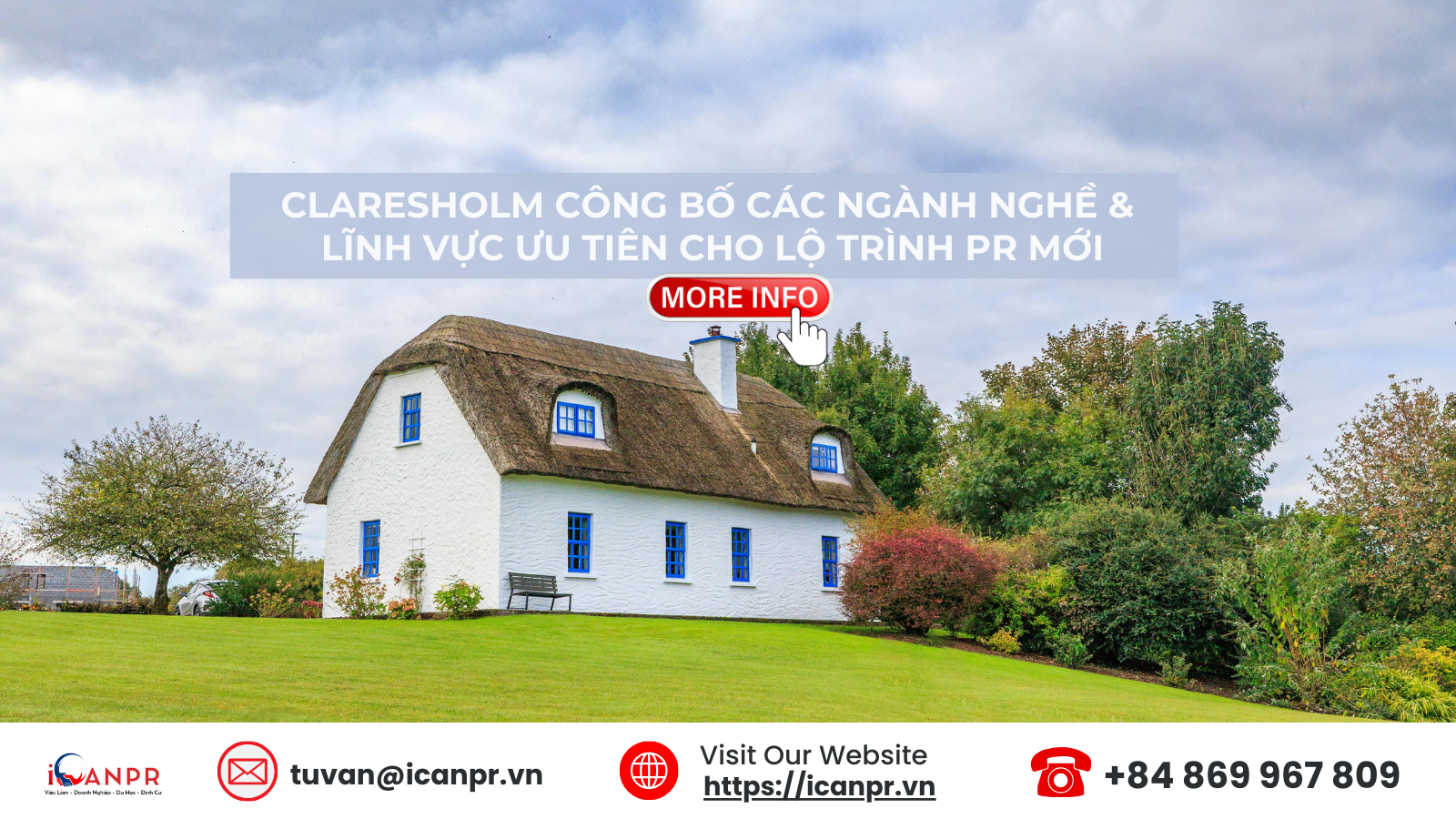 Claresholm công bố các ngành nghề và lĩnh vực ưu tiên cho lộ trình PR mới