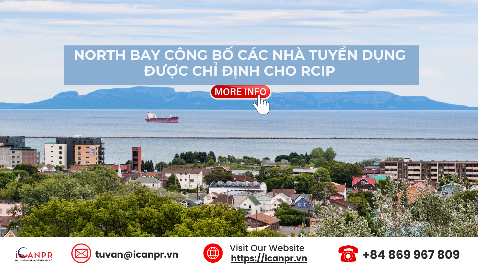 North Bay công bố các nhà tuyển dụng được chỉ định cho RCIP