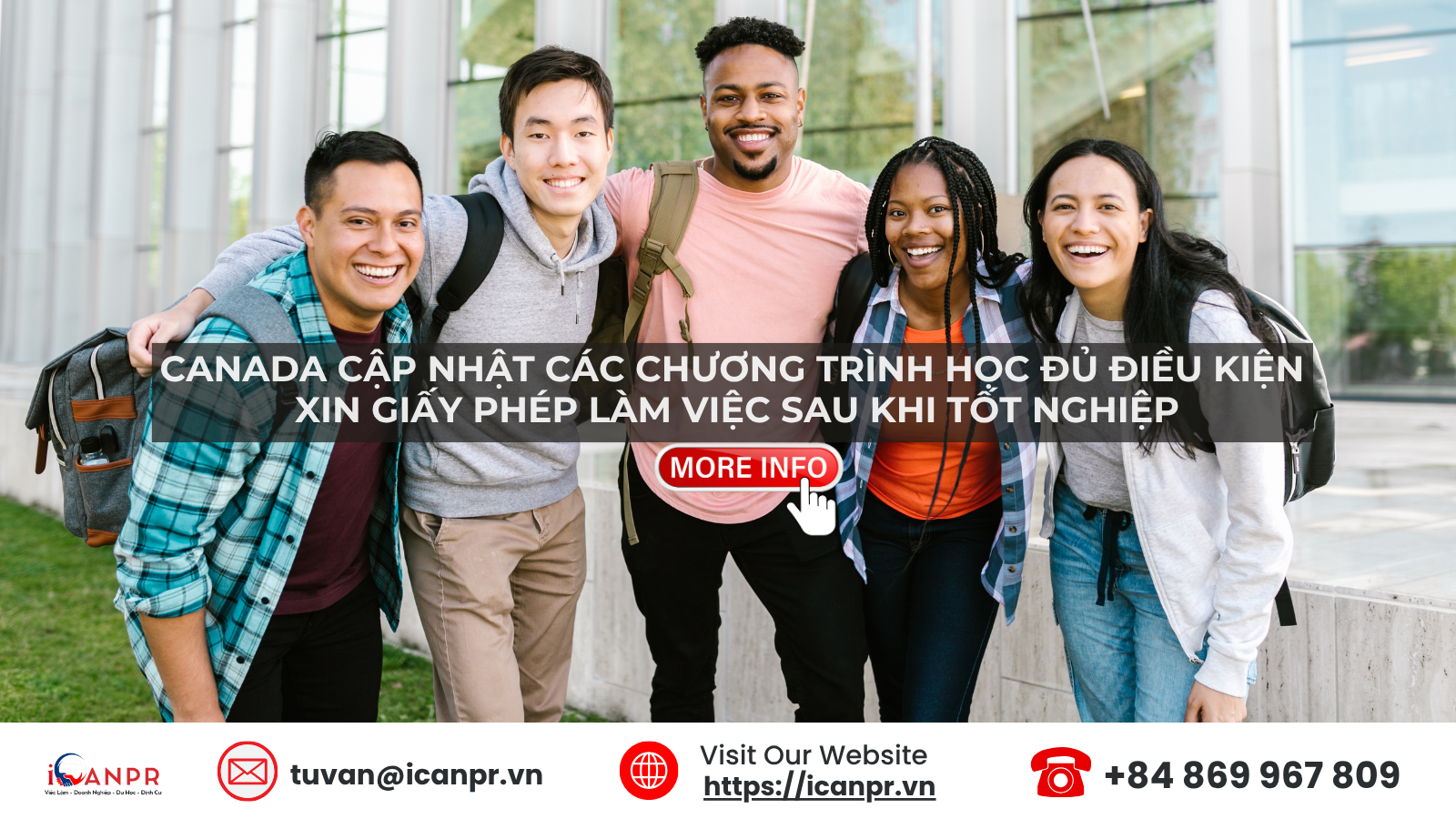 Canada Cập Nhật Các Chương Trình Học Đủ Điều Kiện Được Cấp Giấy Phép Làm Việc Sau Khi Tốt Nghiệp