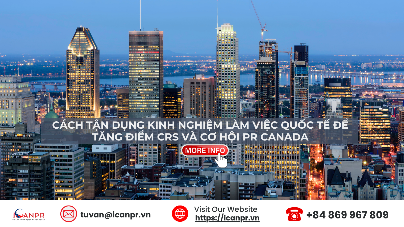 Cách tận dụng kinh nghiệm làm việc quốc tế để tăng điểm CRS và cơ hội PR Canada