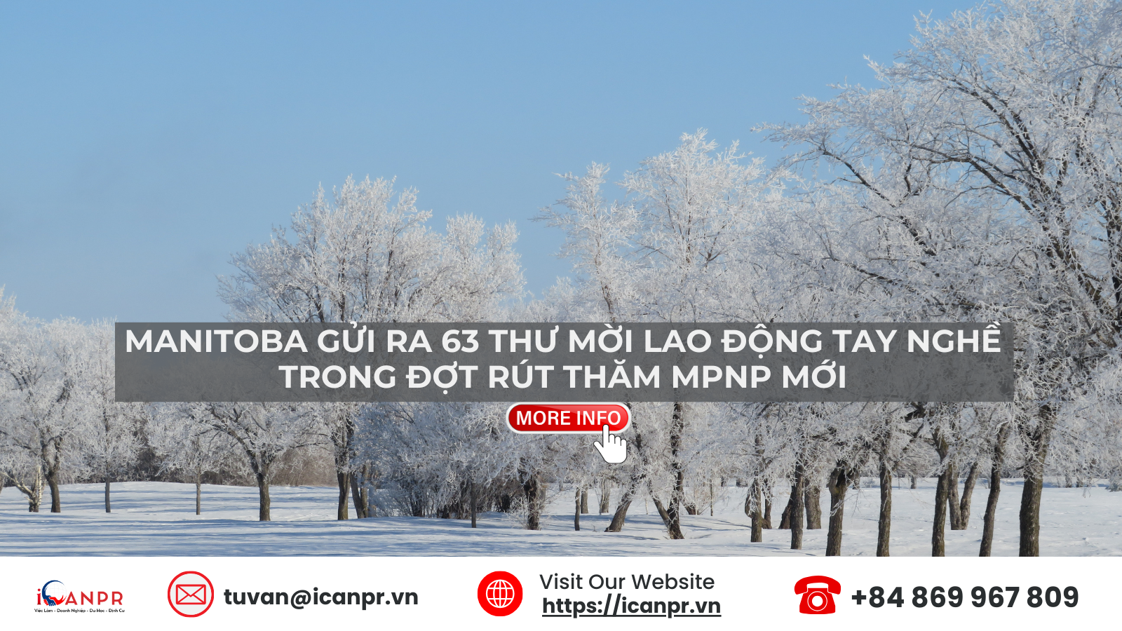 Manitoba Gửi Ra 63 Thư Mời Lao Động Tay Nghề Trong Đợt Rút Thăm MPNP Mới