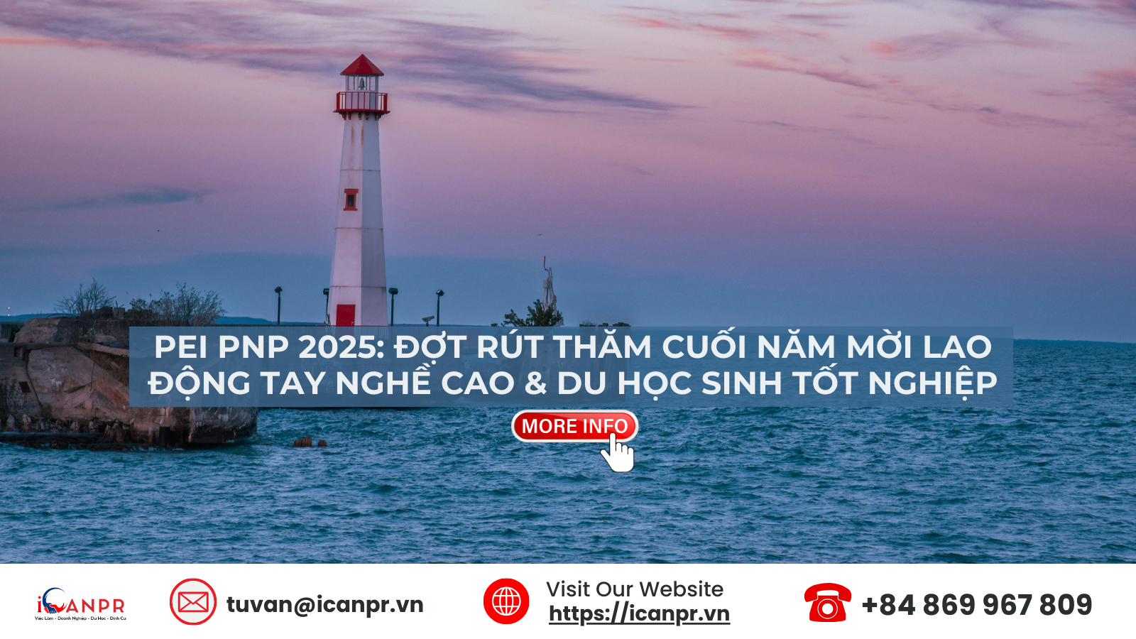 PEI PNP 2025: Đợt Rút Thăm Cuối Năm Mời Lao Động Tay Nghề Cao & Du Học Sinh Tốt Nghiệp