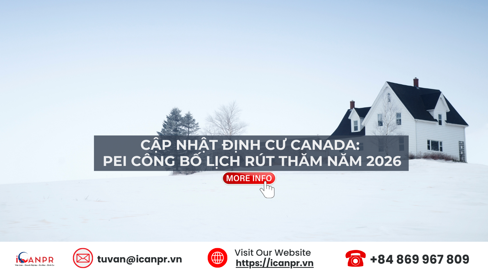 Cập Nhật Định Cư Canada: PEI Công Bố Lịch Rút Thăm Năm 2026